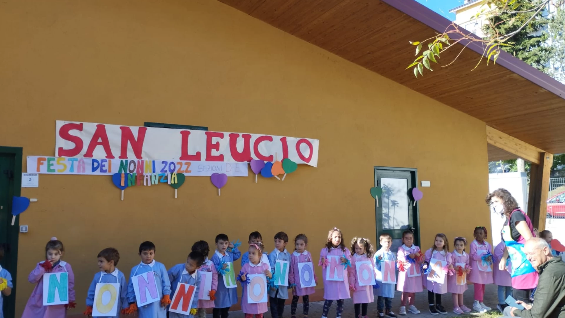 Festa dei Nonni 2022, una giornata speciale presso la scuola dell’infanzia San Leucio-edificio Tagliente di Isernia.